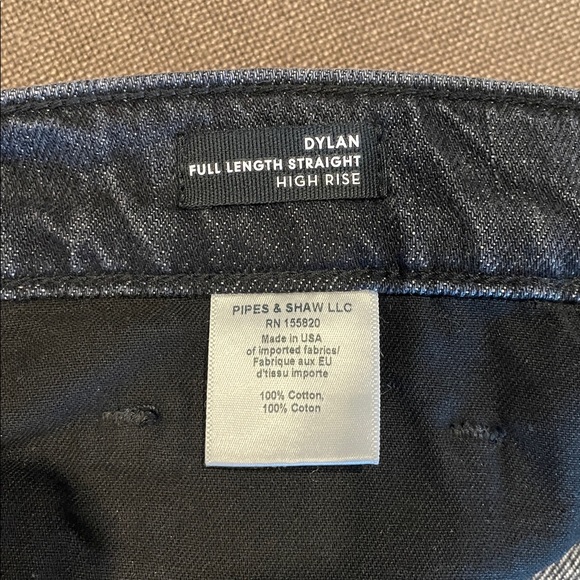 Veronica Beard Dylan High Rise Straight - Picture 6 of 8